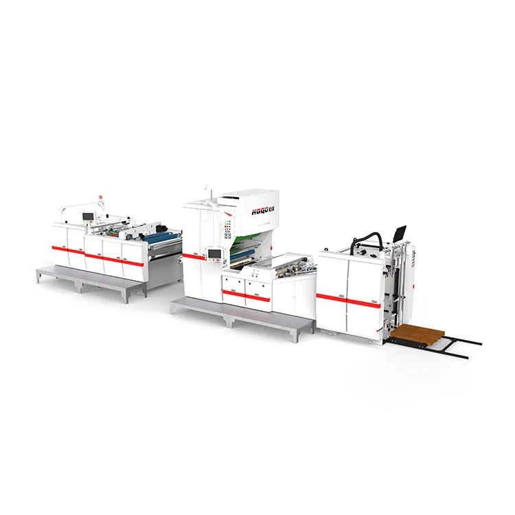 Automaatne kettnoa pulbri eemaldamise lamineerimismasin